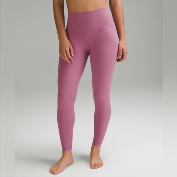 lululemon athletica Pants - NWT Lululemon Align Ribbed High-Rise Pant Velvet Dust
